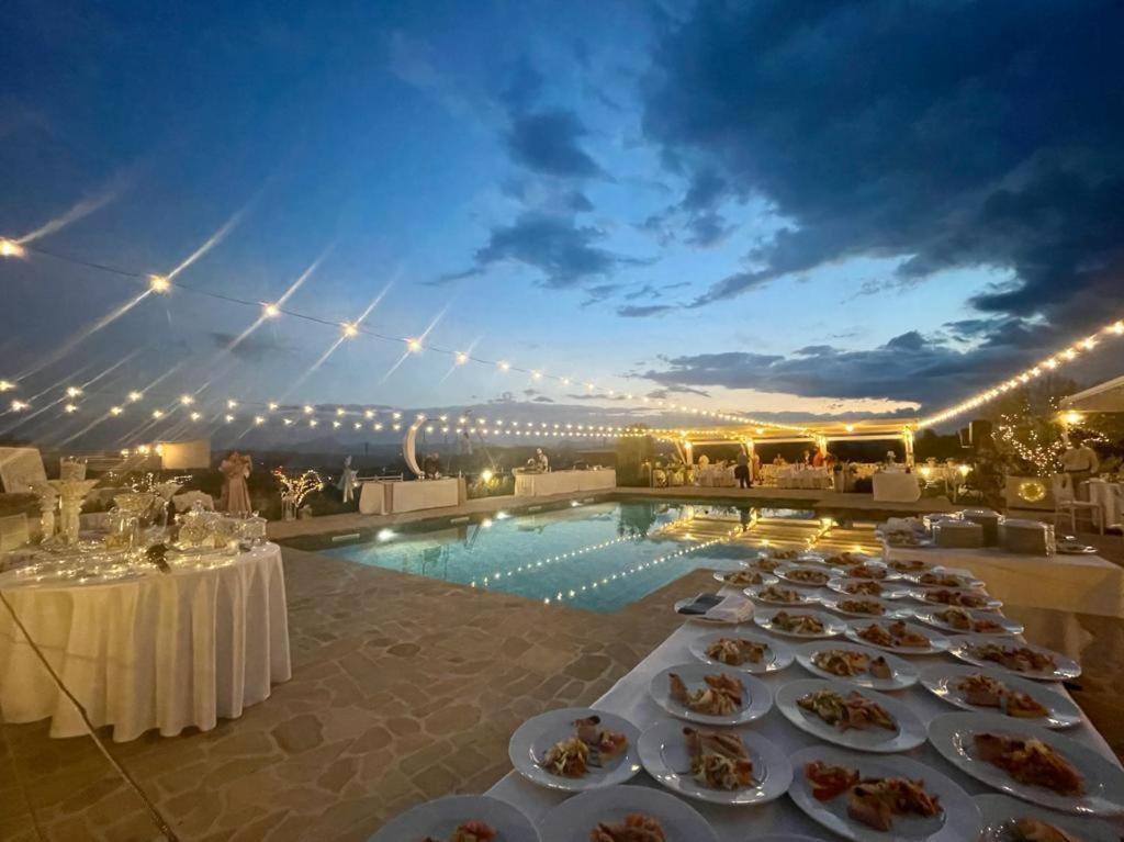 Villa La Collina Dei Cavalieri à Belvedere Ostrense Extérieur photo